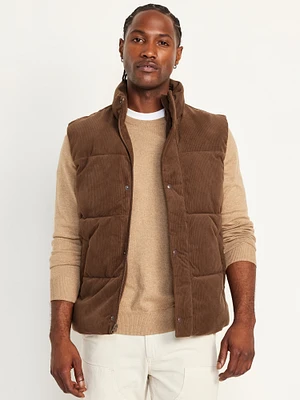 Corduroy Puffer Vest