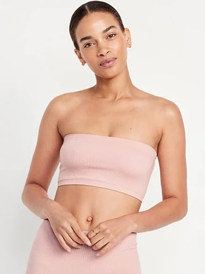 eamless Longline Bandeau Bra