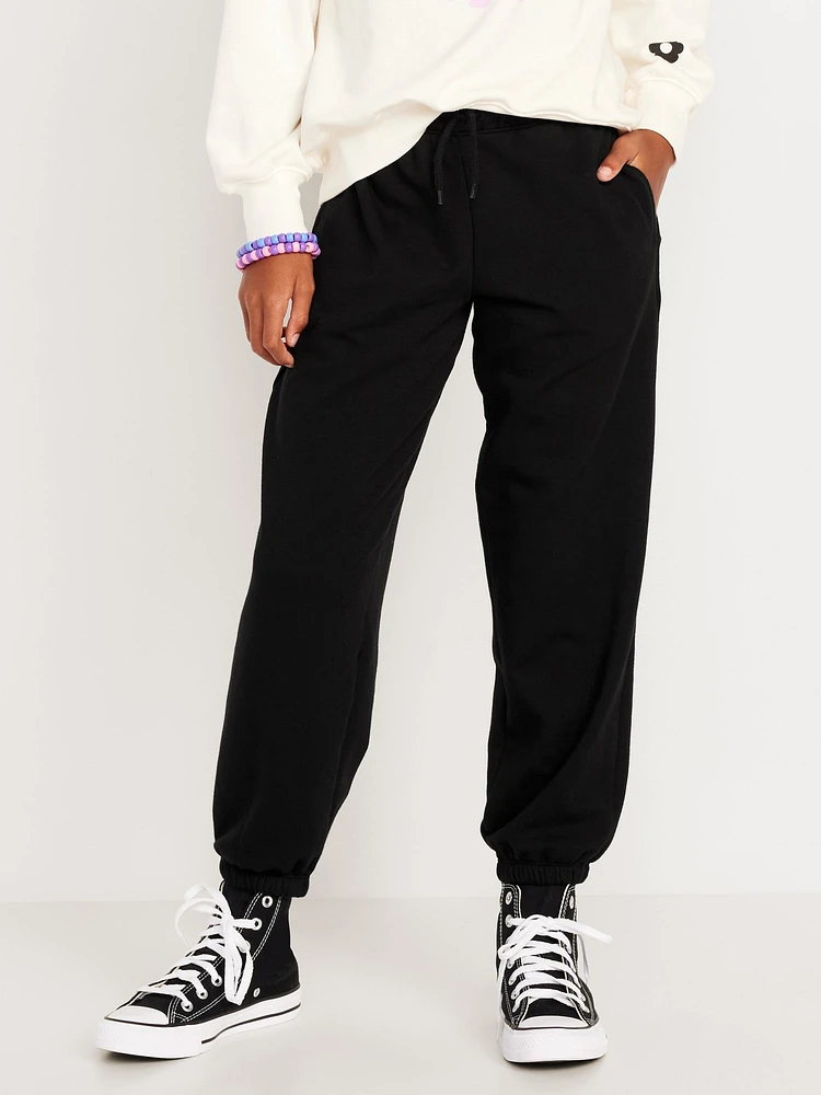 Favorite Fleece High-Waisted Jogger Sweatpants for Girls