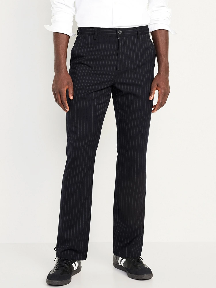 traight Pinstripe Trouser Pants