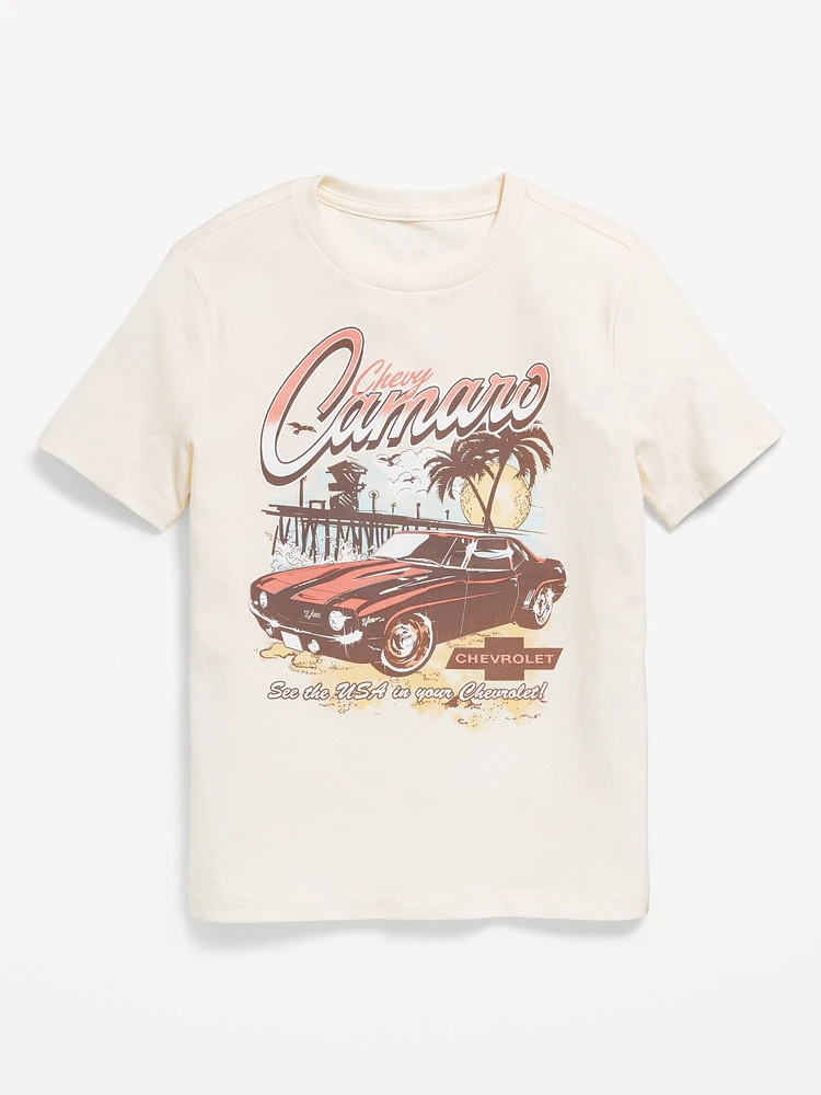 Chevrolet Camaro Gender-Neutral Graphic T-Shirt for Kids