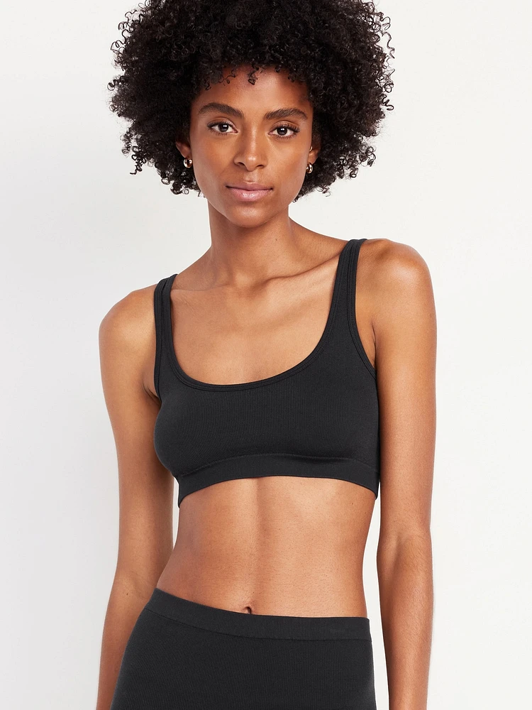 Seamless Ribbed Bralette