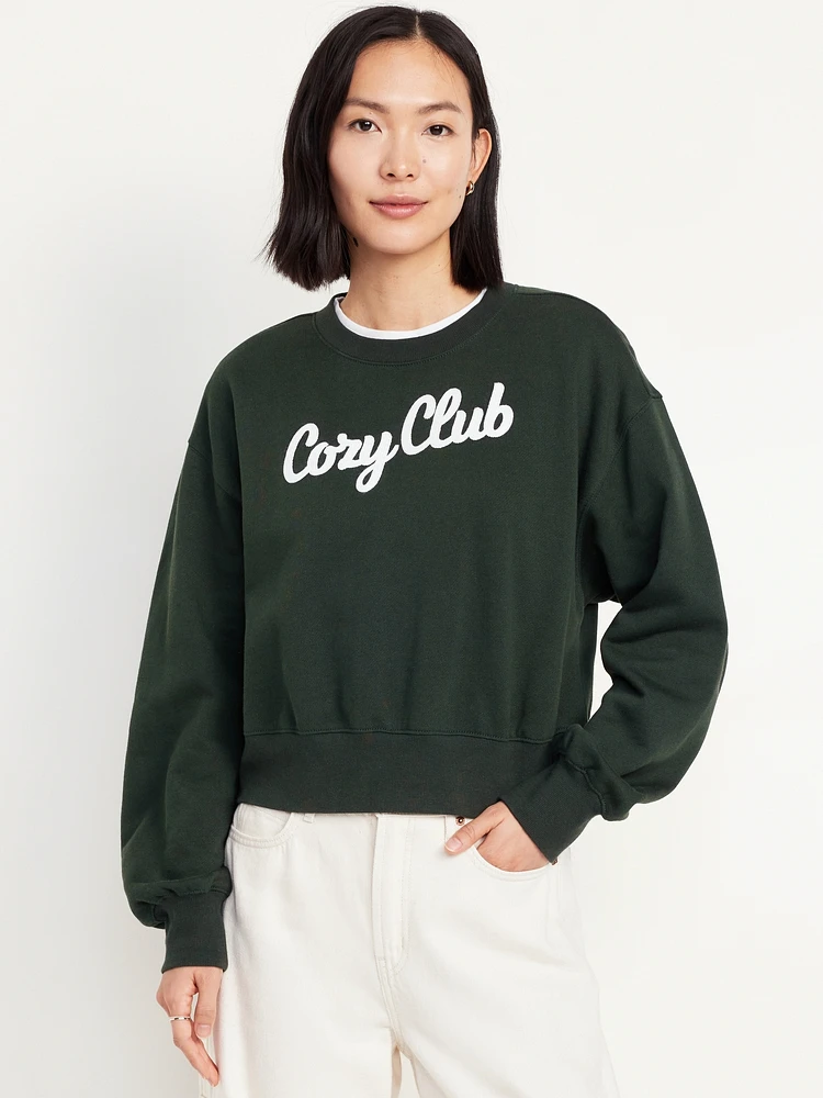 SoComfy Crop Sweatshirt