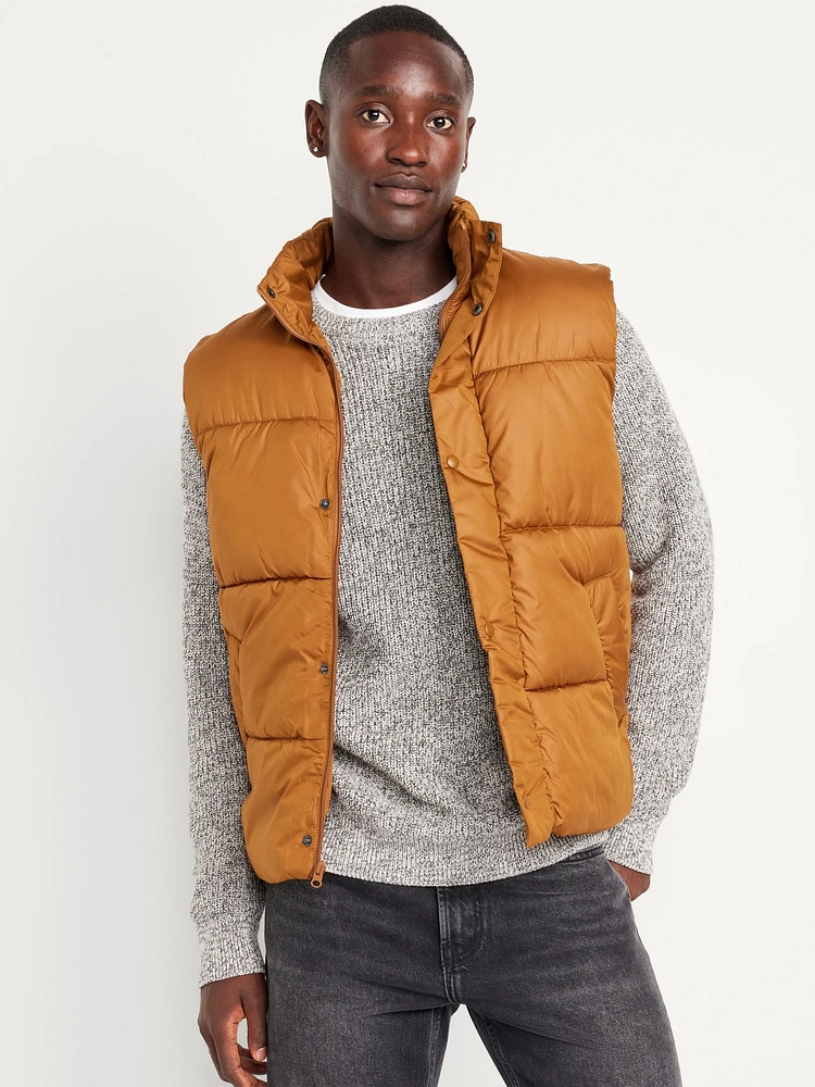 Water-Resistant Puffer Vest