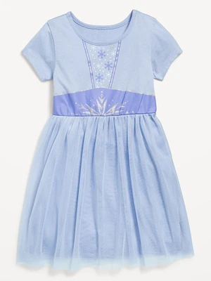 Disney Short-Sleeve Princess Tutu Dress for Toddler Girls
