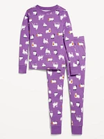 Printed nug-Fit Pajama et for Girls