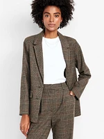 Relaxed Twill Blazer