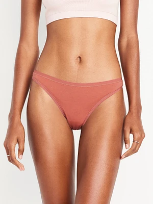 Low-Rise Everyday Cotton Thong