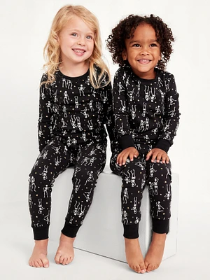 Printed Snug-Fit Pajama Set for Toddler & Baby