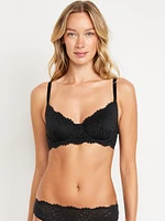 Lace Balconette Bra
