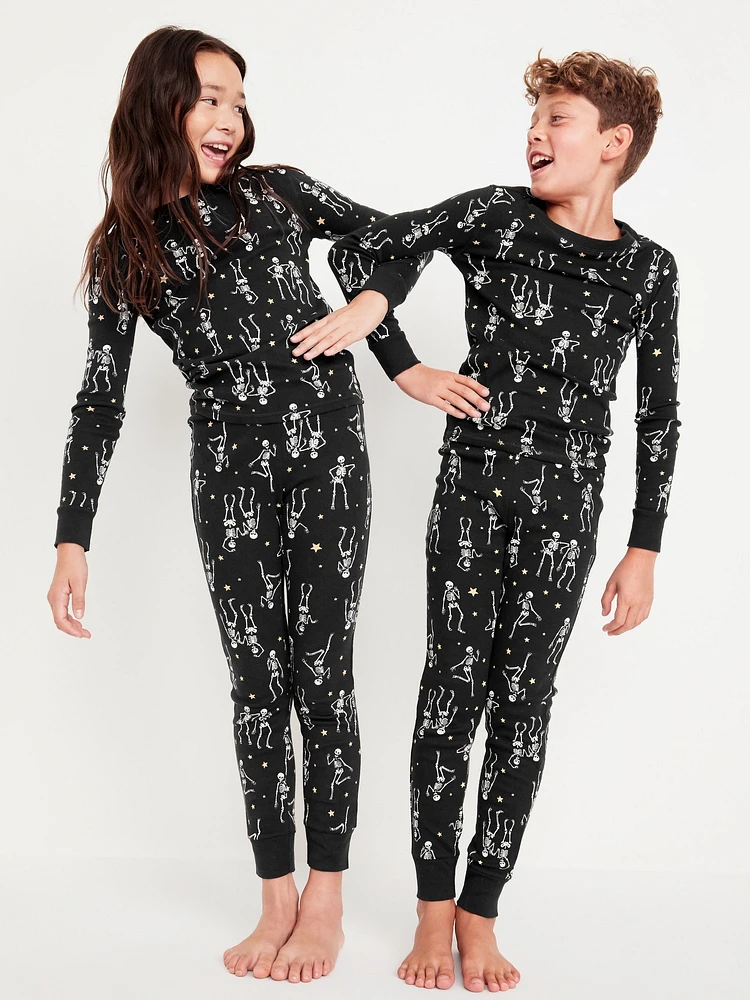 Printed Gender-Neutral nug-Fit Pajama et for Kids