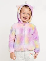 Critter Hooded Jacket for Toddler Girls