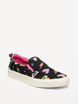 Canvas Slip-On Sneakers for Girls