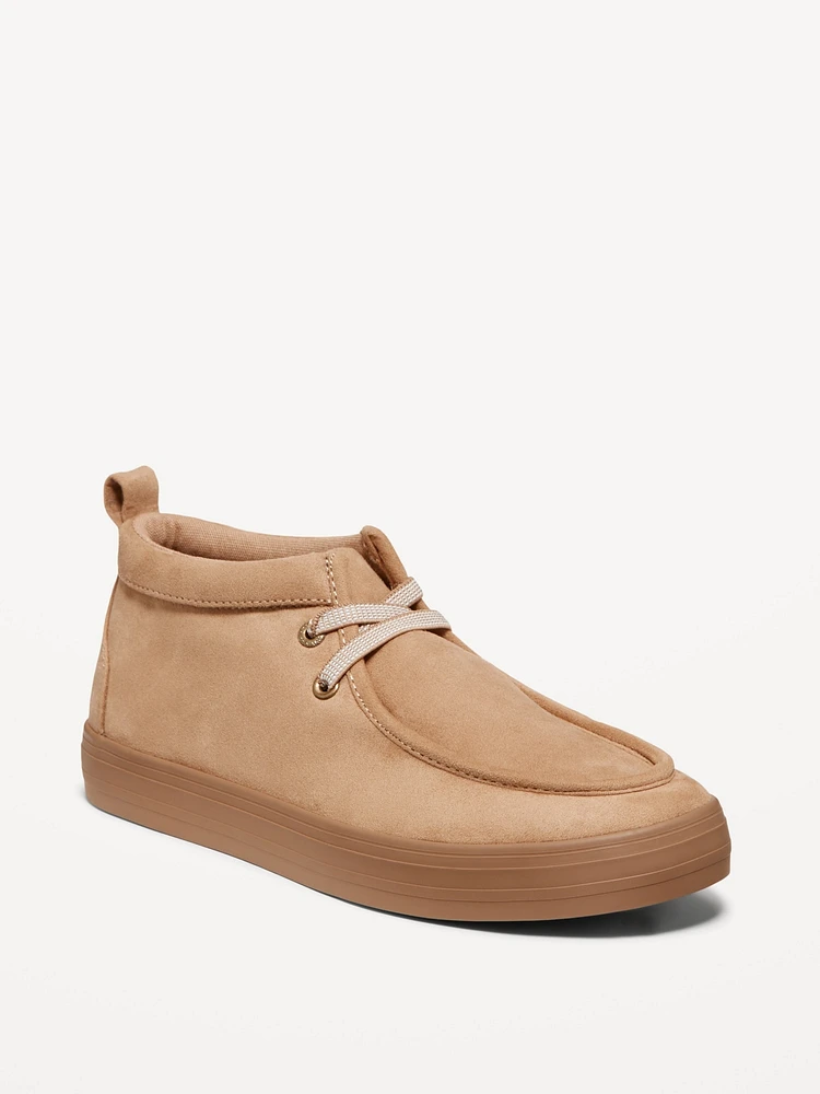 Faux-Suede Deck Boots for Boys