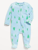 Velvet 2-Way-Zip Sleep & Play Footed One-Piece for Baby