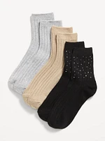 Crew Socks 3-Pack for Women