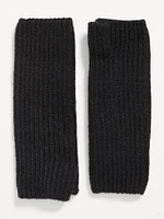 Thick-Knit Fingerless Gloves