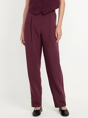 Extra High-Waisted Taylor Trouser Straight Pants