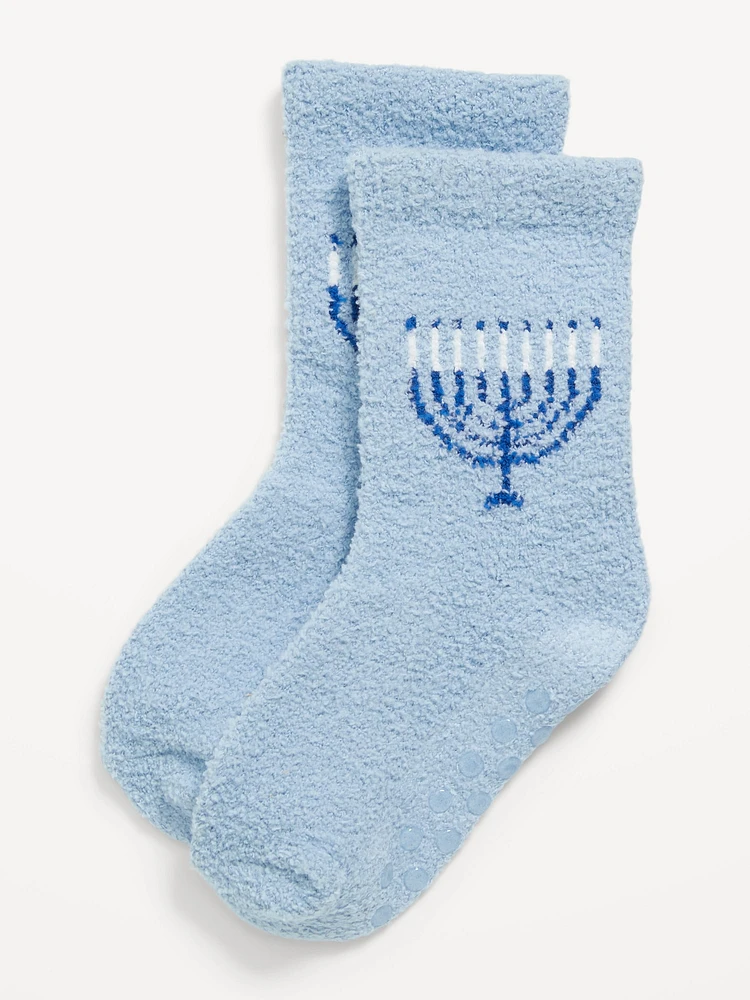 Unisex Cozy Holiday Socks for Toddler & Baby