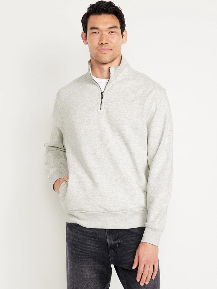 Oversized Fleece Quarter Zip