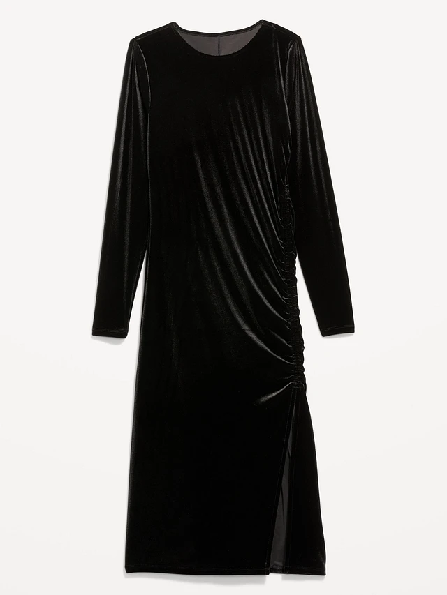 Home | Old Navy Ruched Velvet Midi Dress at Plaza Las Americas in San Juan,  PR