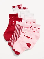 Soft-Knit Crew Socks 6-Pack for Toddler &amp Baby