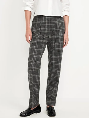 Extra High-Waisted Taylor Relaxed Slim Trouser Pants