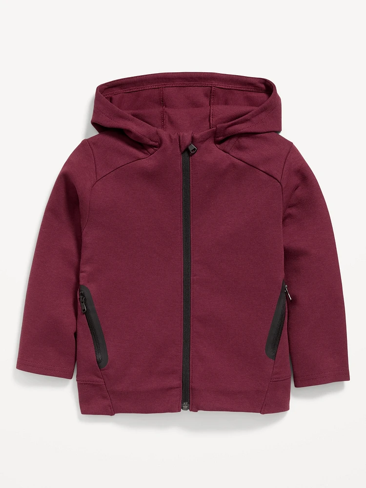 Dynamic Fleece Zip-Front Hoodie for Toddler Boys