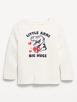 Unisex Long-Sleeve Graphic T-Shirt for Toddler