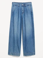 Extra High-Waisted Sky-Hi Wide-Leg Trouser Jeans