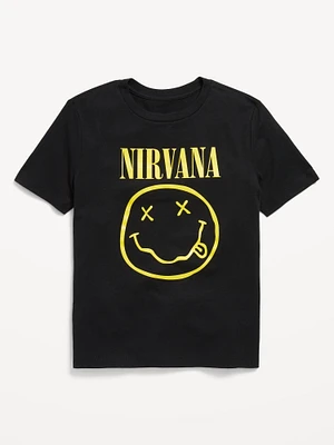 Nirvana Gender-Neutral Graphic T-Shirt for Kids