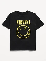 Nirvana Gender-Neutral Graphic T-Shirt for Kids