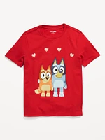 Bluey Gender-Neutral Graphic T-Shirt for Kids