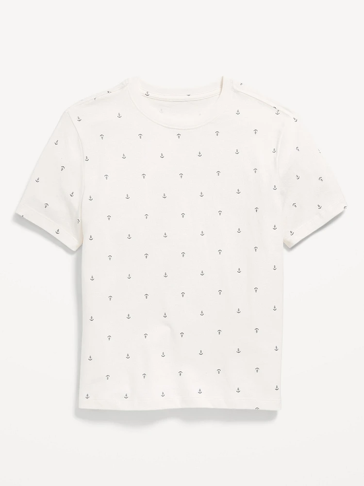 Softest Printed Crew-Neck T-Shirt for Boys