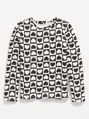 Printed Softest Long-Sleeve T-Shirt for Girls