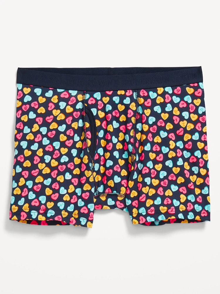 Printed Boxer Briefs - 4.5-inch inseam