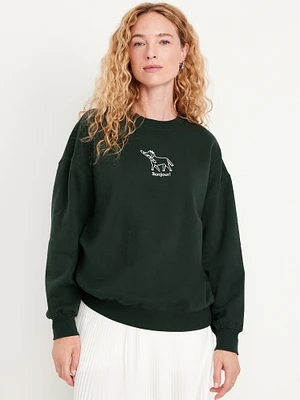 SoComfy Oversized Graphic Sweatshirt