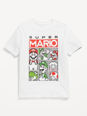 uper Mario Gender-Neutral Graphic T-hirt for Kids