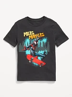 Spider-Man Miles Morales Gender-Neutral Graphic T-Shirt for Kids