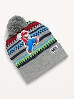 Super Mario Gender-Neutral Graphic Beanie for Kids