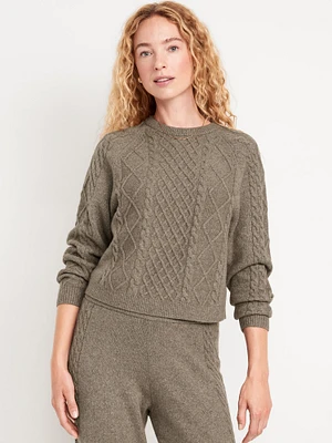 SoSoft Cable-Knit Sweater