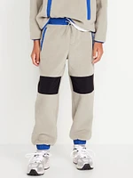 Baggy Microfleece Utility Pocket Sweatpants for Boys