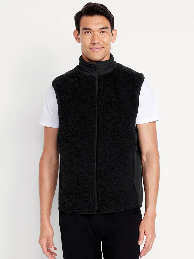 Sherpa Zip Vest