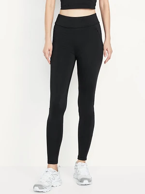 High-Waisted PowerSoft Coze Edition Fleece-Lined Full-Length Leggings