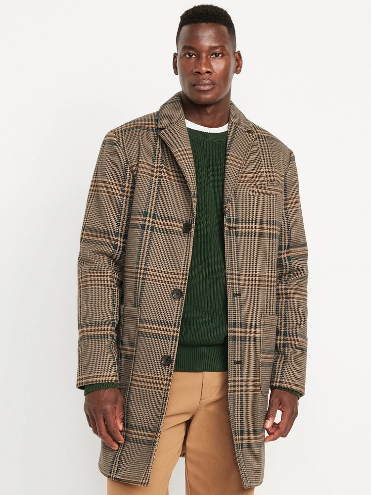 Plaid Topcoat