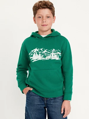 Long-Sleeve Graphic Pullover Hoodie for Boys