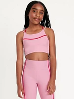 PowerSoft Strappy Longline Sports Bra for Girls