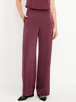 High-Waisted Super Wide-Leg Pants