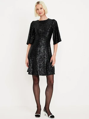 Sequin Mini Dress