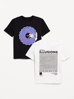 Short-Sleeve Graphic T-Shirt 2-Pack for Boys